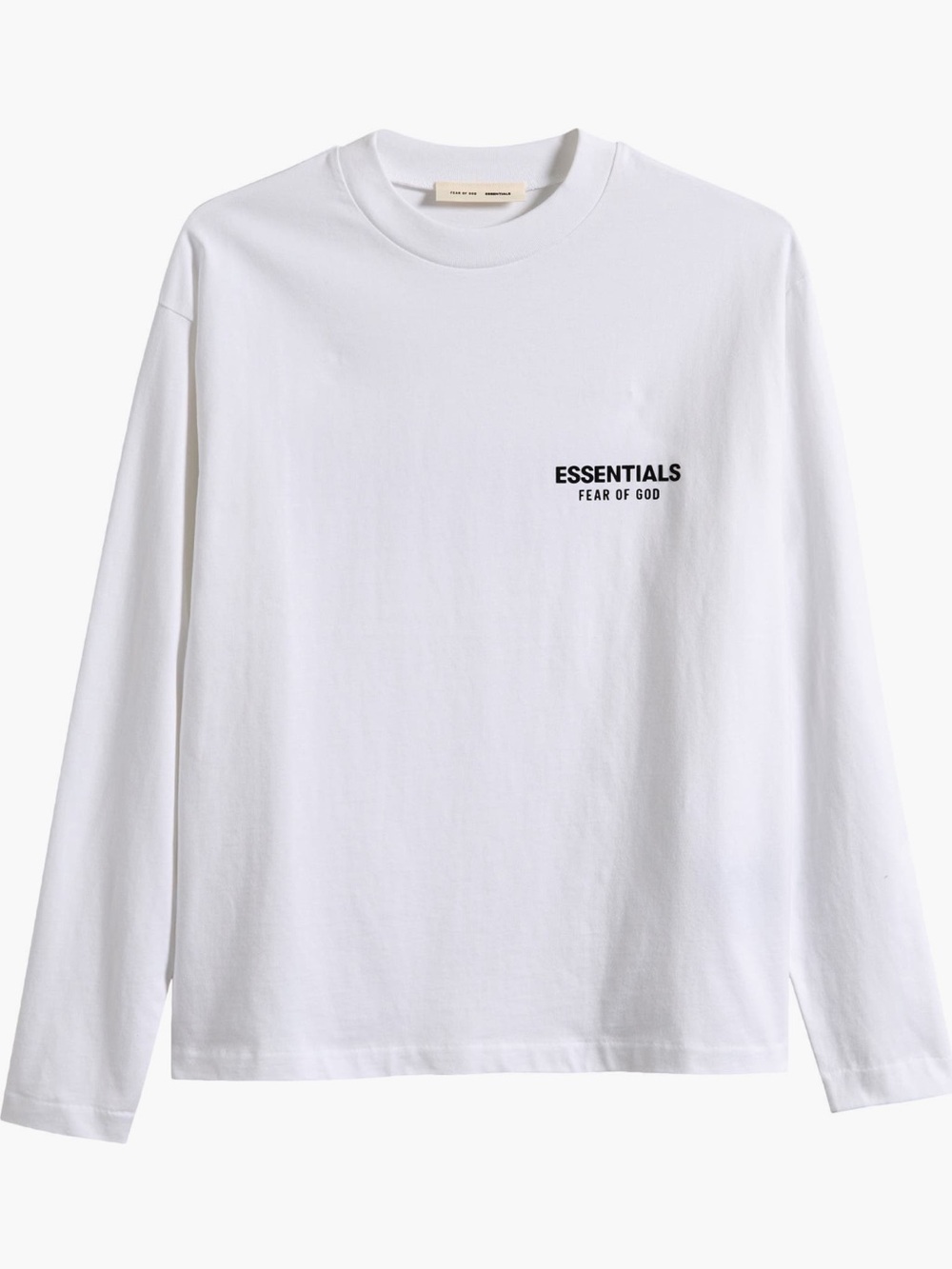 NWT Fear of God Essentials Classic
Fit Long Sleeve Graphic T-Shirt (XXL)